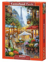 Puzle Puzzle Castorland Spring Flowers, Paris, 1000 det. цена и информация | Пазлы | 220.lv