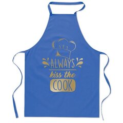 Kokvilnas priekšauts "Always kiss the cook" cena un informācija | Oriģināli priekšauti | 220.lv