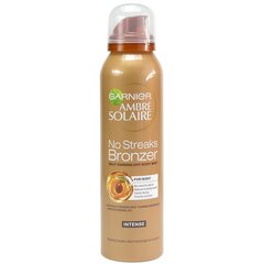 Paštonējošs aerosols ķermenim Garnier Ambre Solaire No Streaks Bronzer sievietēm 150 ml цена и информация | Кремы для автозагара | 220.lv