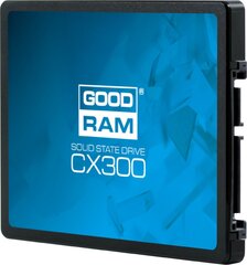 GoodRam CX300 120GB SATA 3 (SSDPR-CX300-120) cena un informācija | Iekšējie cietie diski (HDD, SSD, Hybrid) | 220.lv