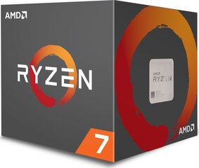 AMD Ryzen 7 3700X, 3.6GHz, 32MB, BOX cena un informācija | Procesori (CPU) | 220.lv