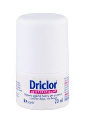 Rullīšu dezodorants antiperspirants Driclor Solution 20 ml cena un informācija | Dezodoranti | 220.lv