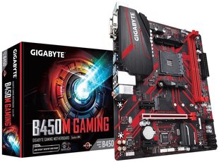 Gigabyte B450M GAMING cena un informācija | Mātesplates | 220.lv