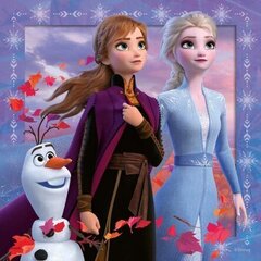 Пазл Ravensburger Ледяная страна 2 (Frozen 2) Путешествие начинается, 3 x 49 д, 5011 цена и информация | Пазлы | 220.lv