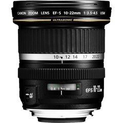 Canon EF-S 10-22mm f/3.5-4.5 USM cena un informācija | Objektīvi | 220.lv