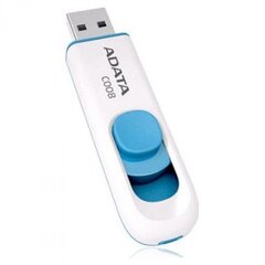 ADATA C008 64 GB, USB 2.0, White cena un informācija | USB Atmiņas kartes | 220.lv