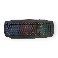 Nedis GCK41100BKUS Gaming Combo Kit 4-in-1 cena un informācija | Klaviatūras | 220.lv