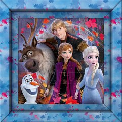 Головоломка Clementoni Frozen 2 Frame Me Up 60 д. цена и информация | Пазлы | 220.lv