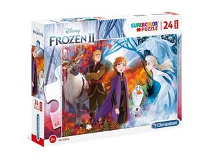 Головоломка Clementoni Maxi Frozen2 24 д. цена и информация | Пазлы | 220.lv