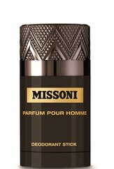 Smaržīgs zīmuļu dezodorants Missoni Pour Homme, 75 ml cena un informācija | Dezodoranti | 220.lv