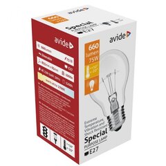 Spuldze GLS Clear E27 75W AVIDE cena un informācija | Spuldzes | 220.lv