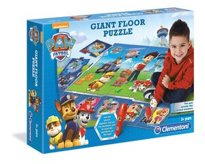 Интерактивная головоломка Clementoni Paw Patrol Giant Floor Puzzle, 24 ч. цена и информация | Пазлы | 220.lv