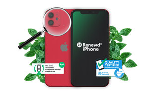 Renewd® iPhone 11 64GB RND-P14664 Red cena un informācija | Mobilie telefoni | 220.lv