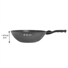 Stoneline grill panna Wok, 30 cm cena un informācija | Pannas | 220.lv