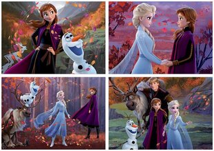 Головоломка Frozen II, 4 шт. цена и информация | Пазлы | 220.lv