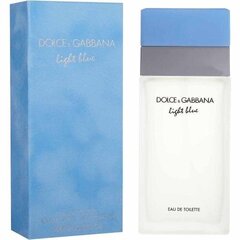 Tualetes ūdens Dolce & Gabbana Light Blue EDT sievietēm 100 ml cena un informācija | Sieviešu smaržas | 220.lv