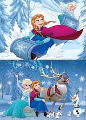 Головоломка Frozen, 2 шт. x 50 деталей цена и информация | Пазлы | 220.lv