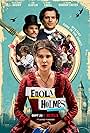 Helena Bonham Carter, Henry Cavill, Susan Wokoma, Adeel Akhtar, Sam Claflin, Millie Bobby Brown, and Louis Partridge in Enola Holmes (2020)