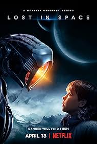 Brian Steele and Maxwell Jenkins in Lost in Space (2018)