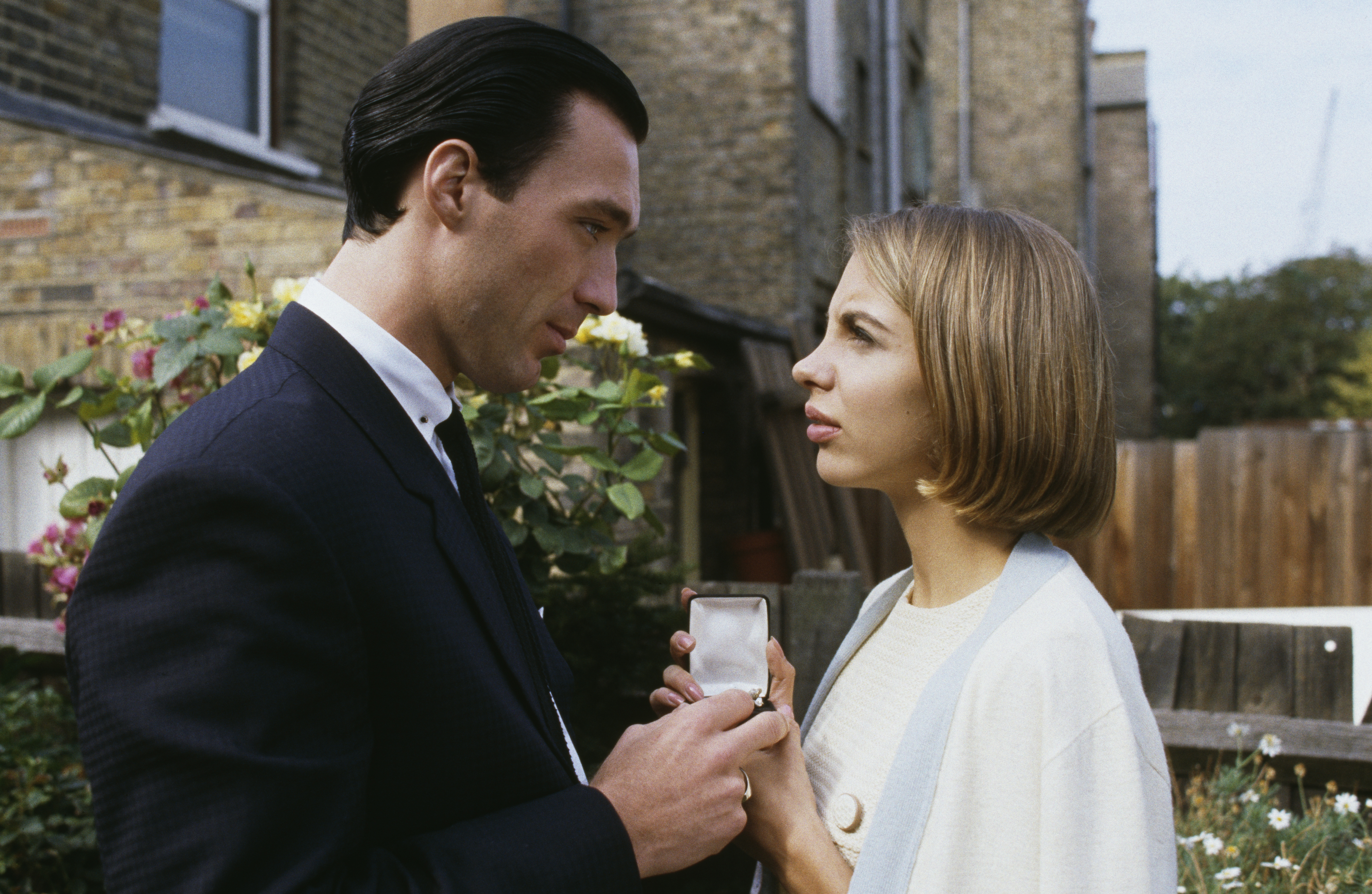 Kate Hardie and Martin Kemp in The Krays (1990)