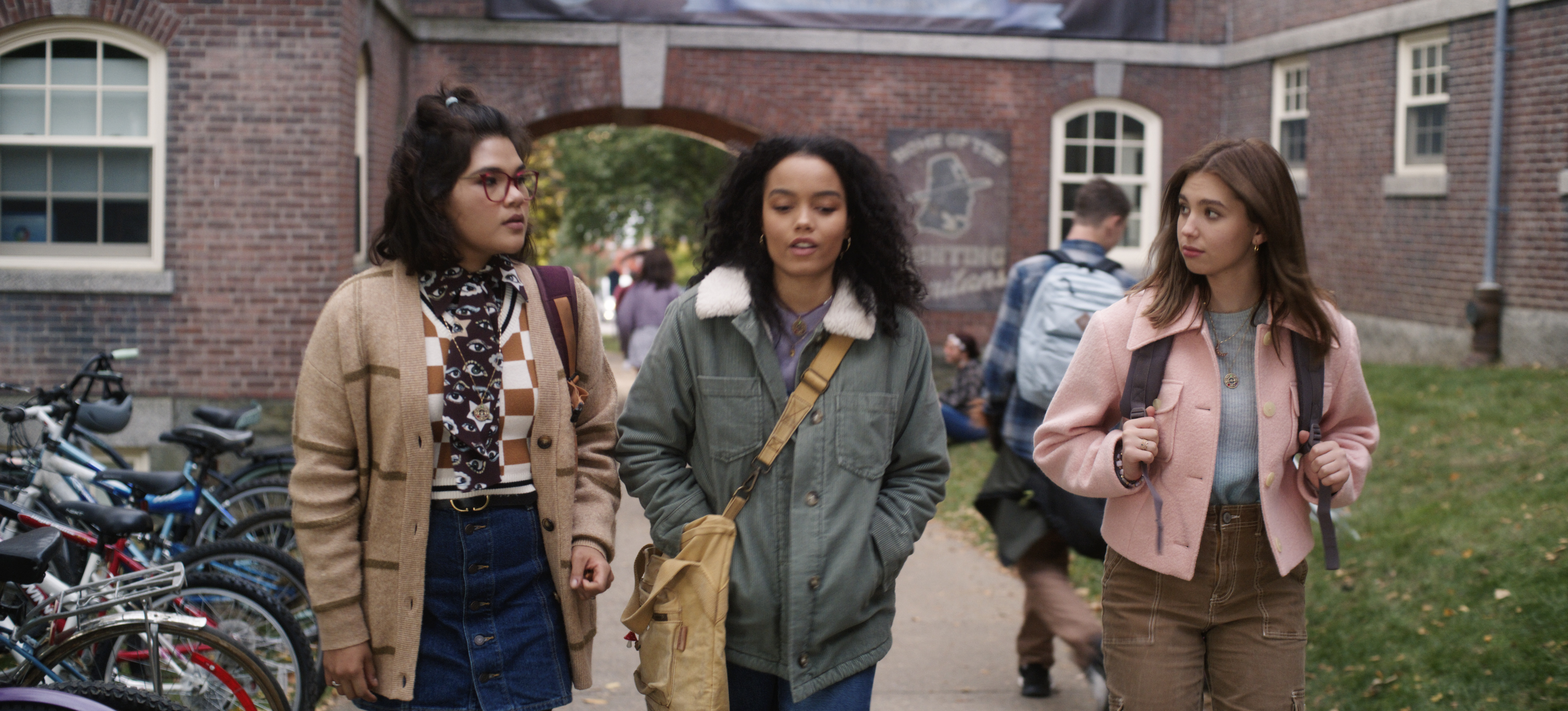 Lilia Buckingham, Belissa Escobedo, and Whitney Peak in Hocus Pocus 2 (2022)