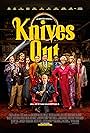 Jamie Lee Curtis, Don Johnson, Toni Collette, Christopher Plummer, Daniel Craig, Chris Evans, Michael Shannon, Ana de Armas, LaKeith Stanfield, Jaeden Martell, and Katherine Langford in Knives Out (2019)