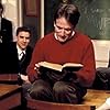 Robin Williams, Robert Sean Leonard, Josh Charles, Gale Hansen, Dylan Kussman, Allelon Ruggiero, and James Waterston in Dead Poets Society (1989)