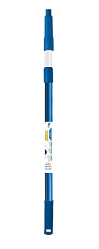 broom pole - Ettore 45000 All Purpose Extension Pole, 5-Feet,Blue, White