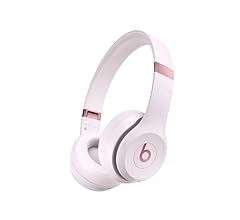 Beats Solo 4 - Wireless Bluetooth On-Ear Headphones, Apple & Android Compatible, Up to 50 Hours of Battery Life - Cloud Pin…