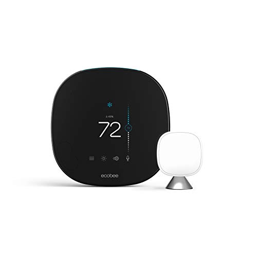 ecobee SmartThermostat with Voice Control, Black