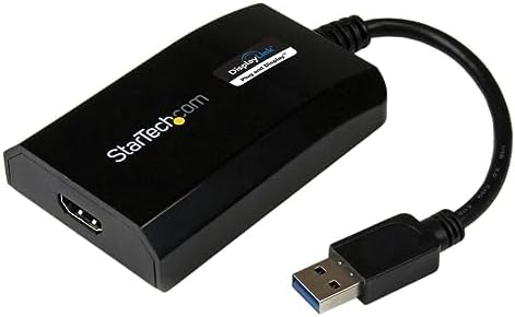 StarTech.com HD 1080p USB 3.0 to HDMI External Multi Monitor Video Graphics Adapter for Mac and PC (USB32HDPRO)