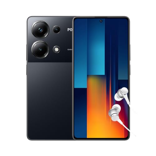 Xiaomi POCO M6 Pro 4G Black-Smartphone 12+512GB, Helio G99, 64MP triple camera, 6.67" Flow 120Hz AMOLED display, 5000mAh, 67W turbo charging (UK Version + 2 Years Warranty