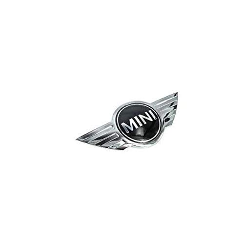 bmw mini emblem cooper - Mini Engine Lid Front Emblem for Cooper S, JCW, Convertible Hood