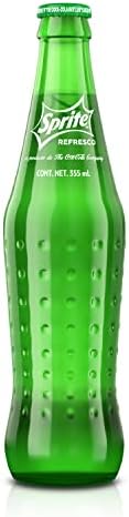 Coke de Mexico Sprite Glass Bottle, 12 fl oz, 24 Pack