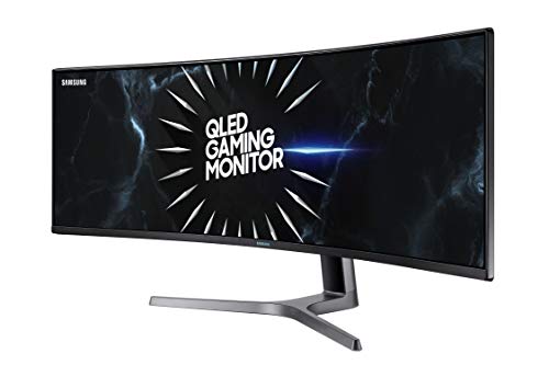 SAMSUNG LC49RG90SSNXZA 49-Inch CRG9 Curved Gaming Monitor, Black