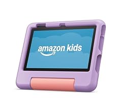 Amazon Fire 7 Kids tablet (newest model) ages 3-7. Top-selling 7" kids tablet on Amazon | ad-free content with parental con…