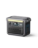 Anker SOLIX C1000 Portable Power Station, 1800W (Peak 2400W) Solar Generator, Full Charge in 58 Min,...