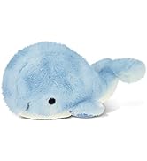 DolliBu Plush Blue Whale Stuffed Animal - Soft Fur Huggable Blue Whale, Adorable Playtime Plush T...