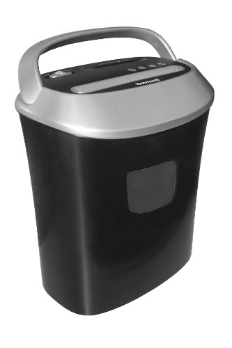 Honeywell Safes & Door Locks 9112 Twelve Sheet Cross-Cut Paper Shredder, Black