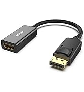 BENFEI DisplayPort to HDMI, Benfei Gold-Plated DP Display Port to HDMI Adapter (Male to Female) C...