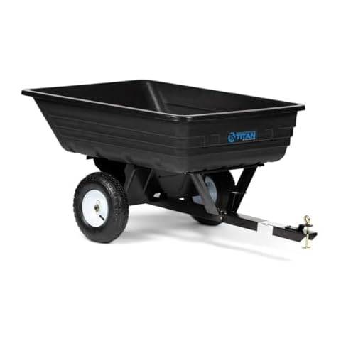 Titan Attachments 400 LB Poly Dump Cart Cover