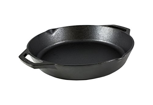 Lodge L10SKL Cast Iron Dual Handle Pan, 12 inch