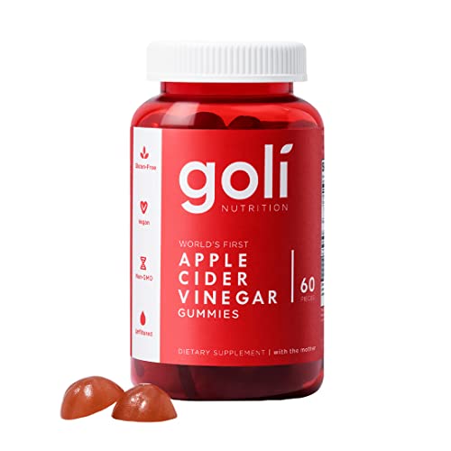 advanced super restoring cream - Goli Apple Cider Vinegar Gummy Vitamins - 60 Count - Vitamins B9 & B12, Gelatin-Free, Gluten-Free, Vegan & Non-GMO