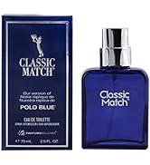 PB ParfumsBelcam Classic Match our Version of Polo Blue EDT, 2.5 Fl Oz, Fruity