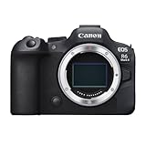 Canon EOS R6 Mark II Mirrorless Camera (Body Only), Full-Frame Camera, 24.2 Megapixel CMOS Sensor, Photo and Video Capabilities, Black