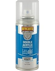 Hycote Double Acrylic Spray Paint, Clear Lacquer, 150 ml