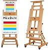 MEEDEN Extra-Large Art Painting Easel: Solid Beech Wood Artist Easel - Professional Heavy-Duty Studio Easel for Adults - Adjustable Floor Easel Stand for Painting Canvas up to 79"