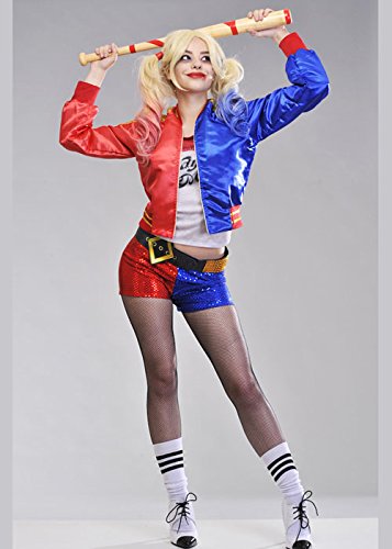 Buy Delights Adult Ladies Suicide Squad Harley Quinn Costume Online at ...