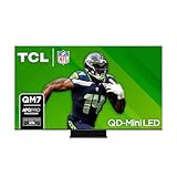 TCL 65-Inch QM7 QLED 4K Smart QD-Mini LED TV with Google TV (65QM751G, 2024 Model) Dolby Vision IQ, Dolby...