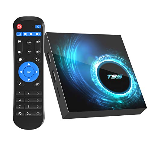 Android 10.0 TV Box, Android Box 4GB RAM 32GB ROM Allwinner H616 Quad-core Smart Android TV Box, Support 2.4G/5.0G Dual WiFi 6K Utral HD / 3D / H.265 with Bluetooth 5.0